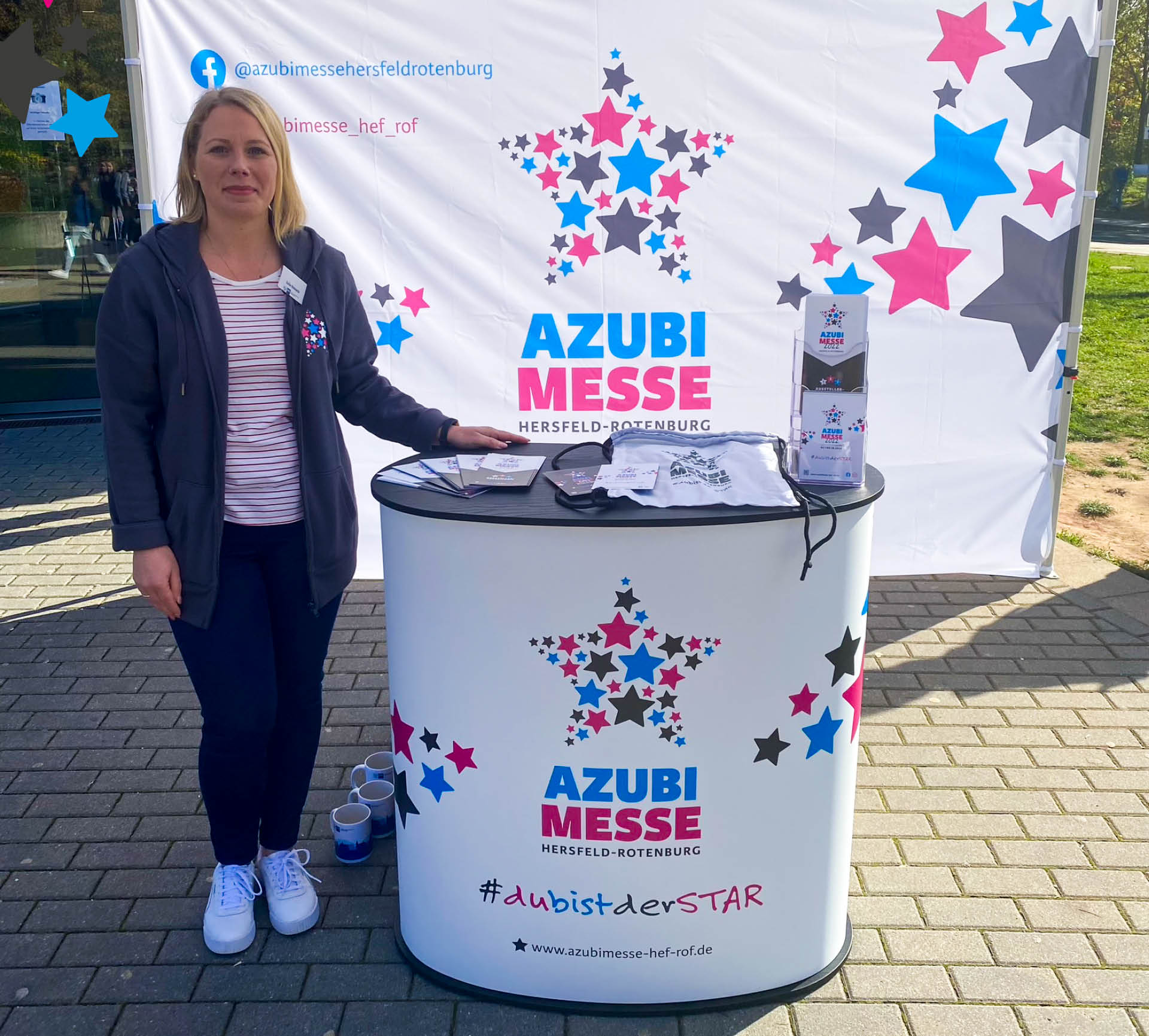 Messestand der AzubiMesse Hersfeld-Rotenburg